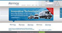 Desktop Screenshot of airmaxgroup.com